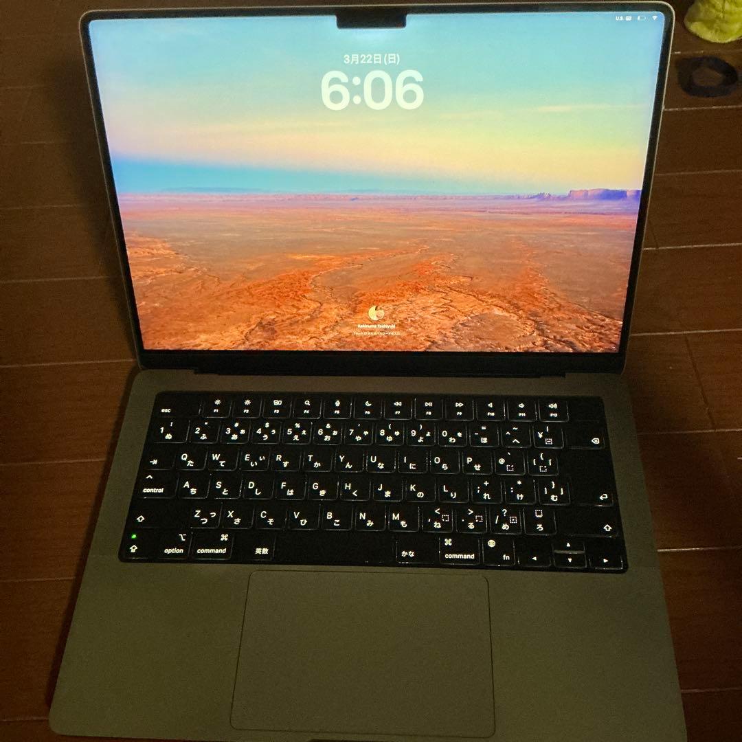 S*s様 MacBook Pro M1Pro CPU10 GPU1416GB1T