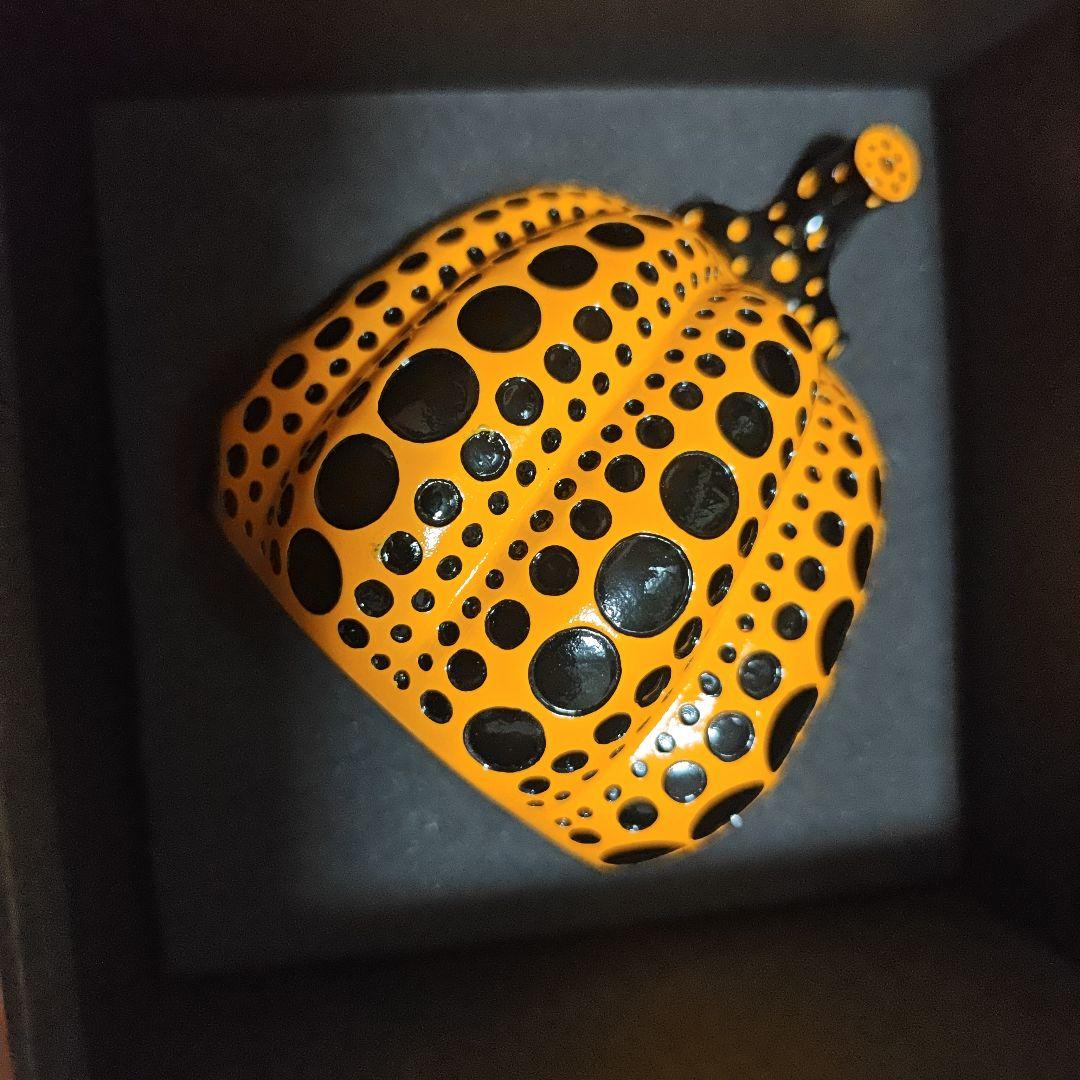 草間彌生　パンプキン　オブジェ　黄