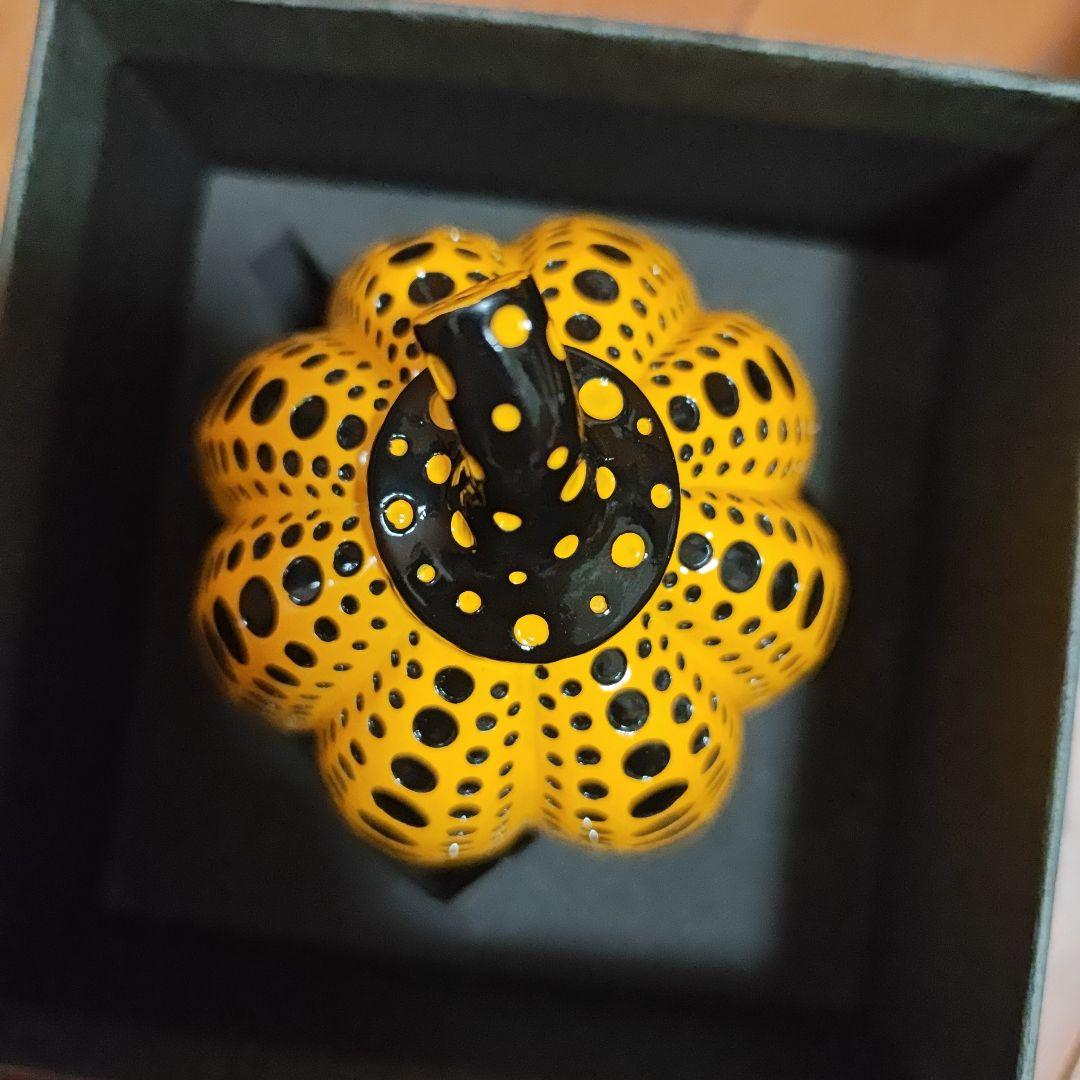 草間彌生　パンプキン　オブジェ　黄