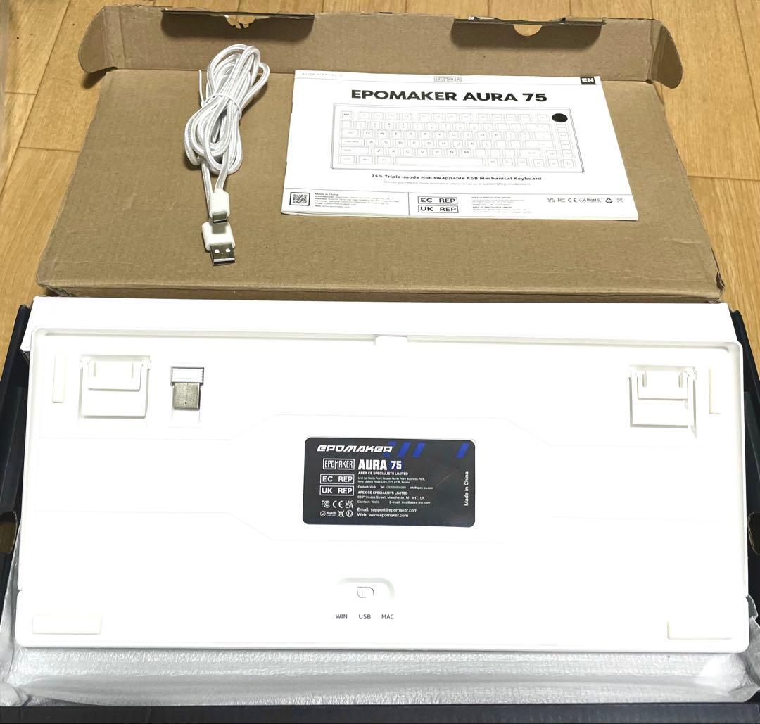 【美品】Epomaker Aula 75