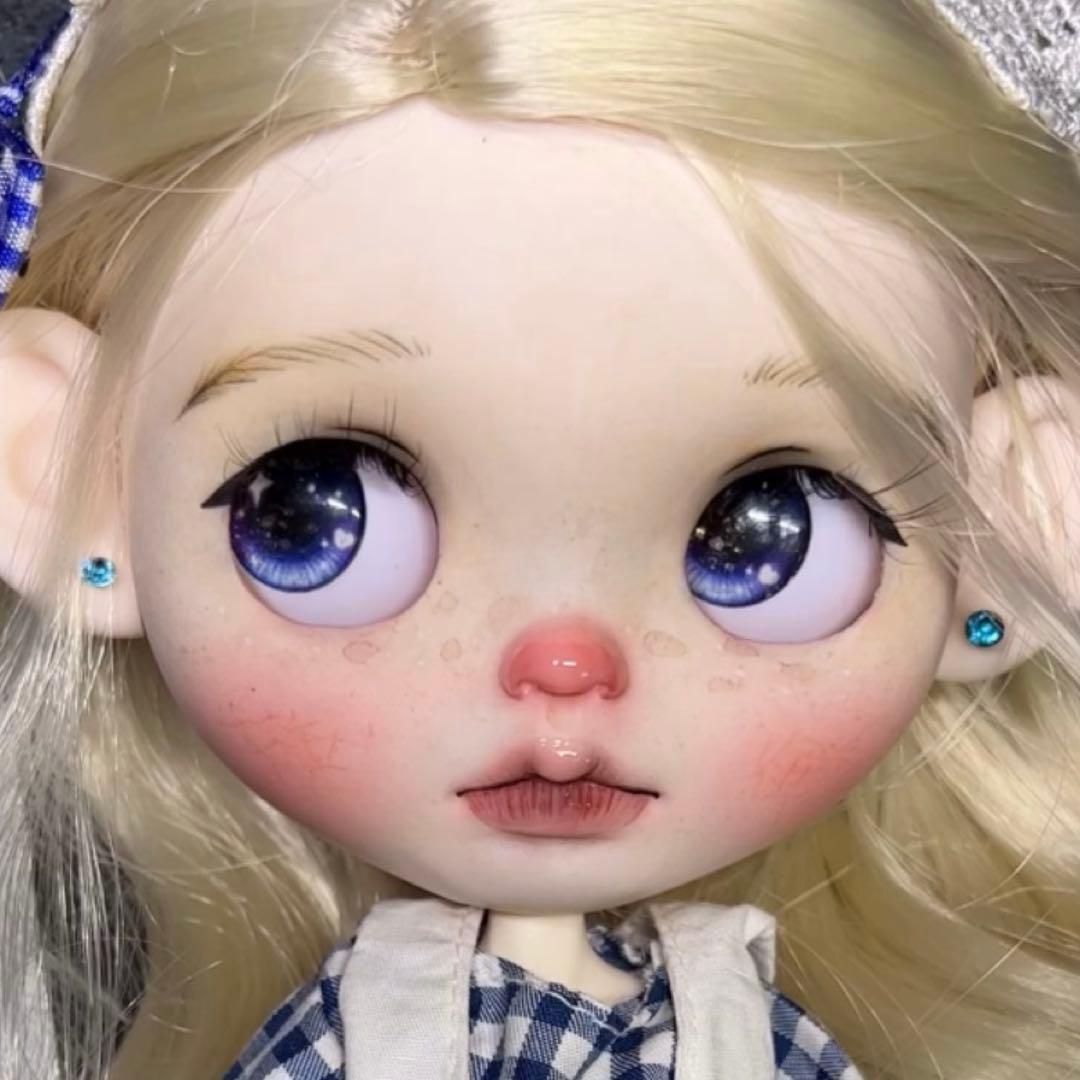 磁石涙 可動 フルセット　カスタムアイシードール　海外作家様　icy doll