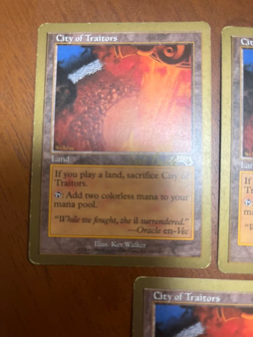 EN 金枠裏切り者の都City of TraitorsWC99Kai Budde