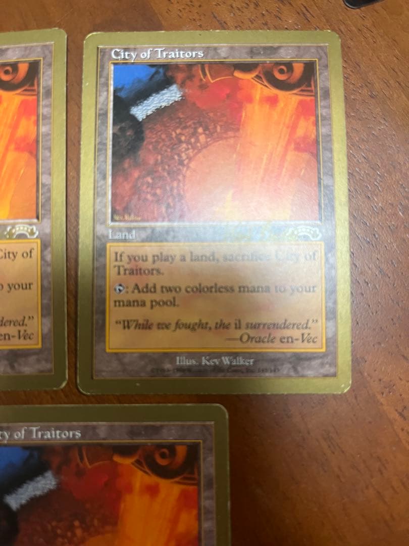 EN 金枠裏切り者の都City of TraitorsWC99Kai Budde