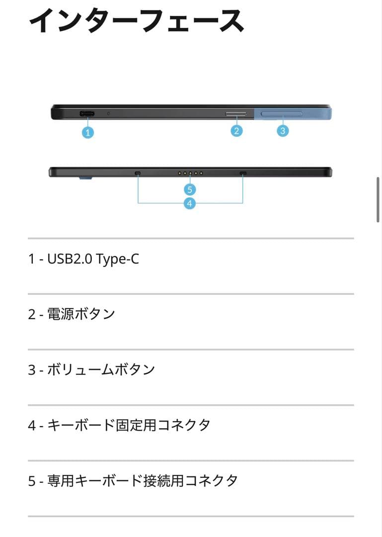 Lenovo IdeaPad Duet Chromebook 純正タッチペン付き