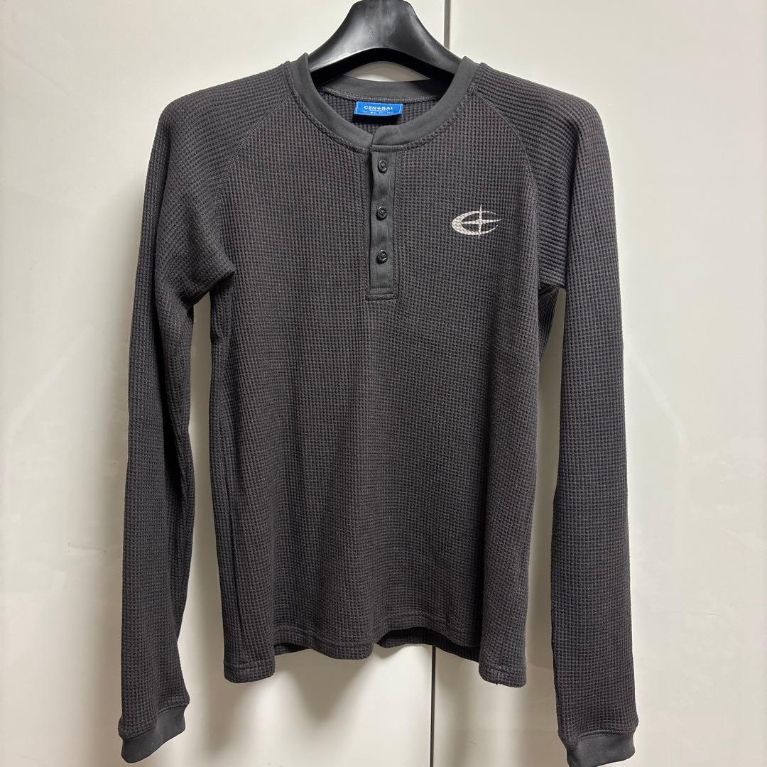 CEN+RAL WUFFLE L/S TEE チャコール M