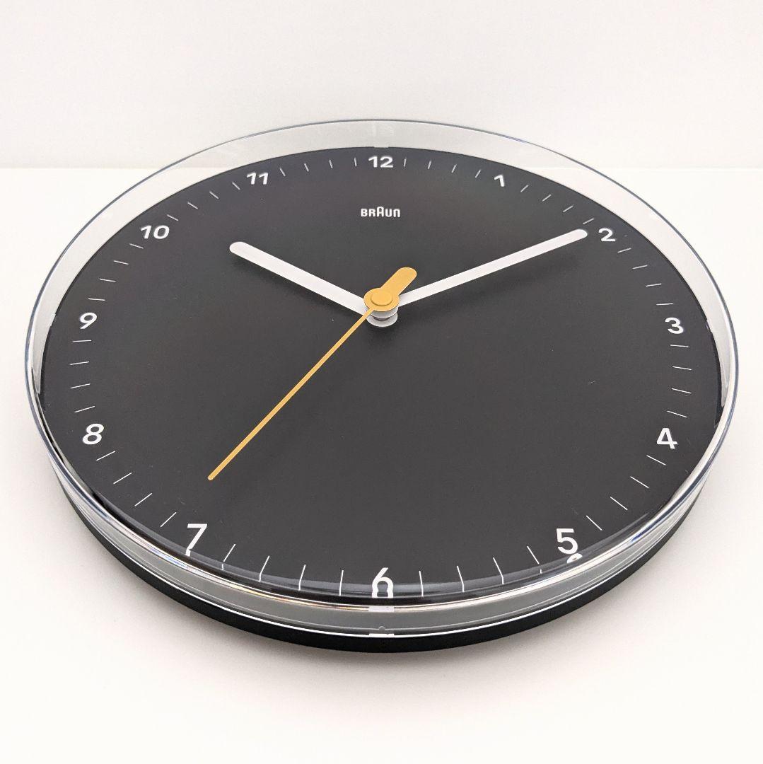 美品 BRAUN BC26B ブラウン ウォールクロック アナログ 掛け時計
