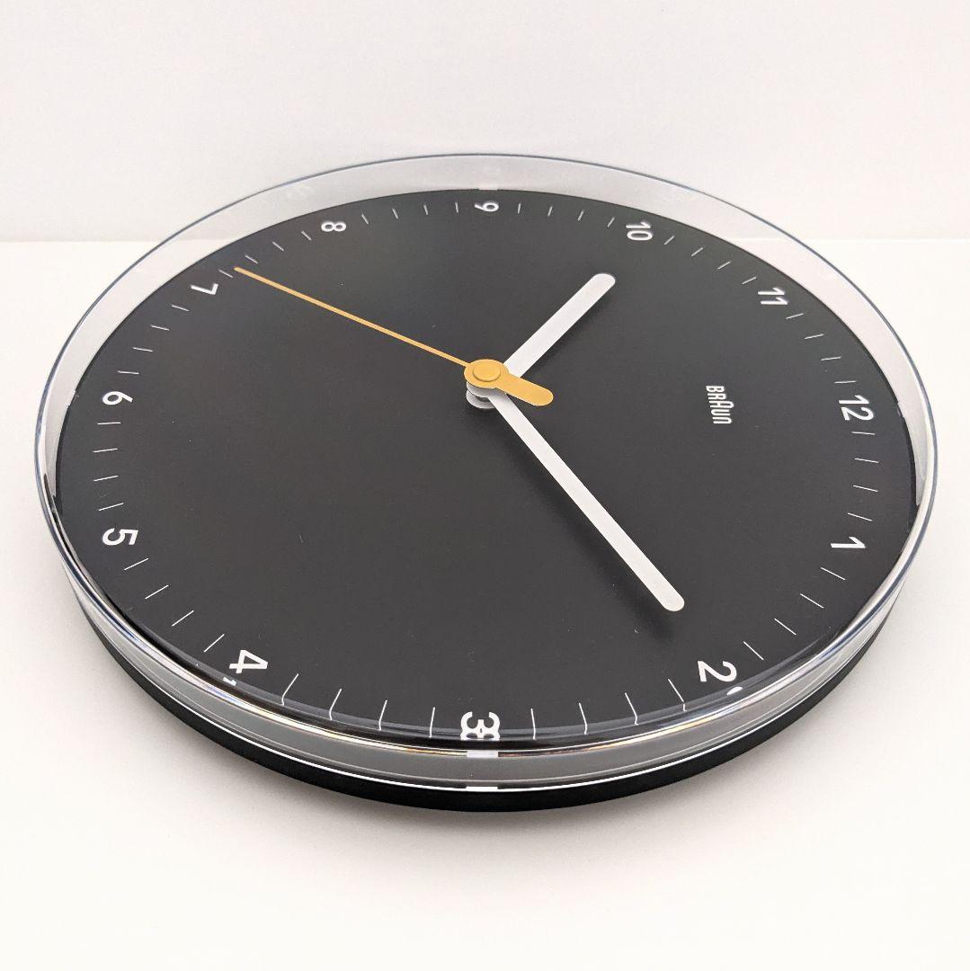 美品 BRAUN BC26B ブラウン ウォールクロック アナログ 掛け時計