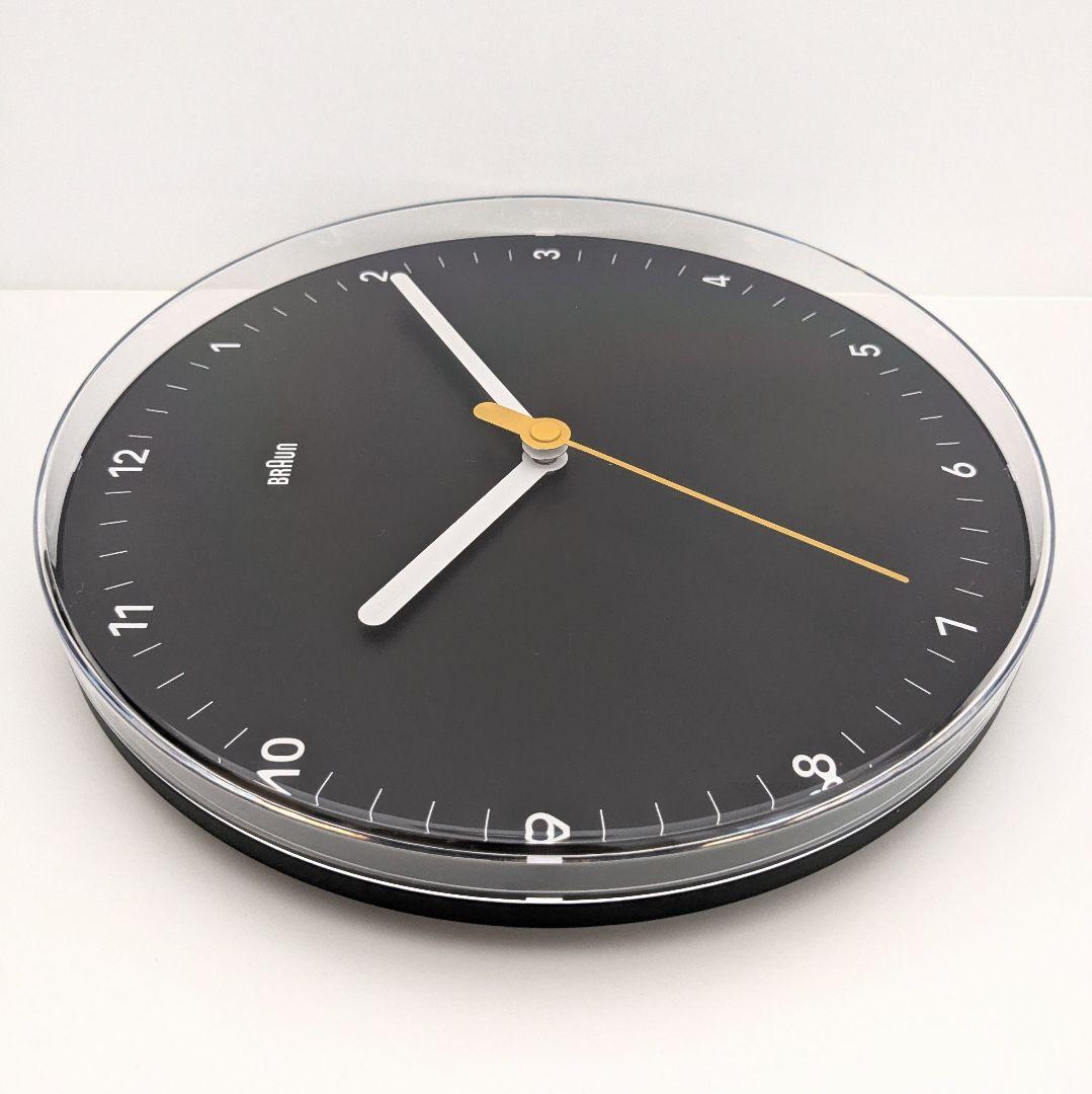 美品 BRAUN BC26B ブラウン ウォールクロック アナログ 掛け時計