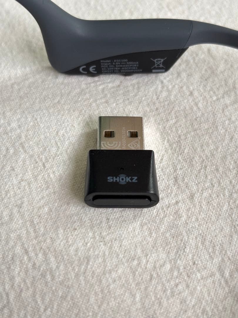 【美品】AfterShokz OpenComm + Loop 100