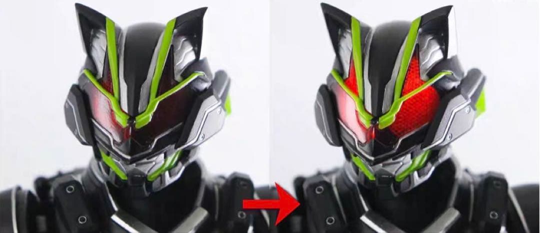 S.H.Figuarts　仮面ライダータイクーン　ブジンソード　発光ヘッド付き