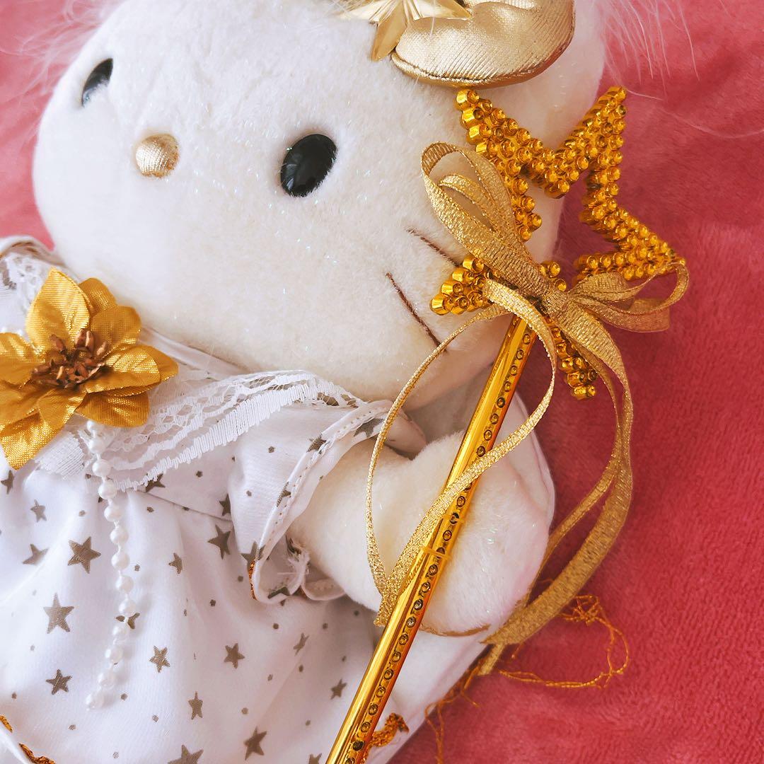 希少レア　ハローキティ　クリスマスヌイグルミ　テンシ　2002年製 サンリオ