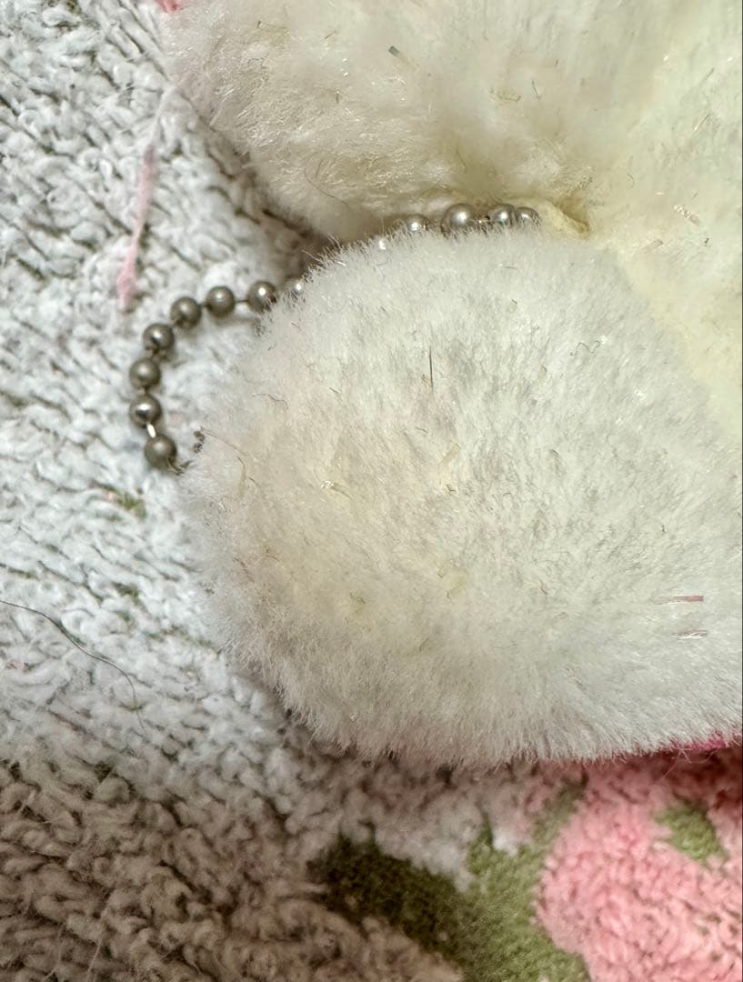 《激レア》ハローキティ 雪うさぎ ぬいぐるみキーホルダー 北海道限定 2000年