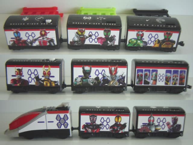 ♯Hfe21Jhキャラレール仮面ライダー大集合フルコンプ全13種