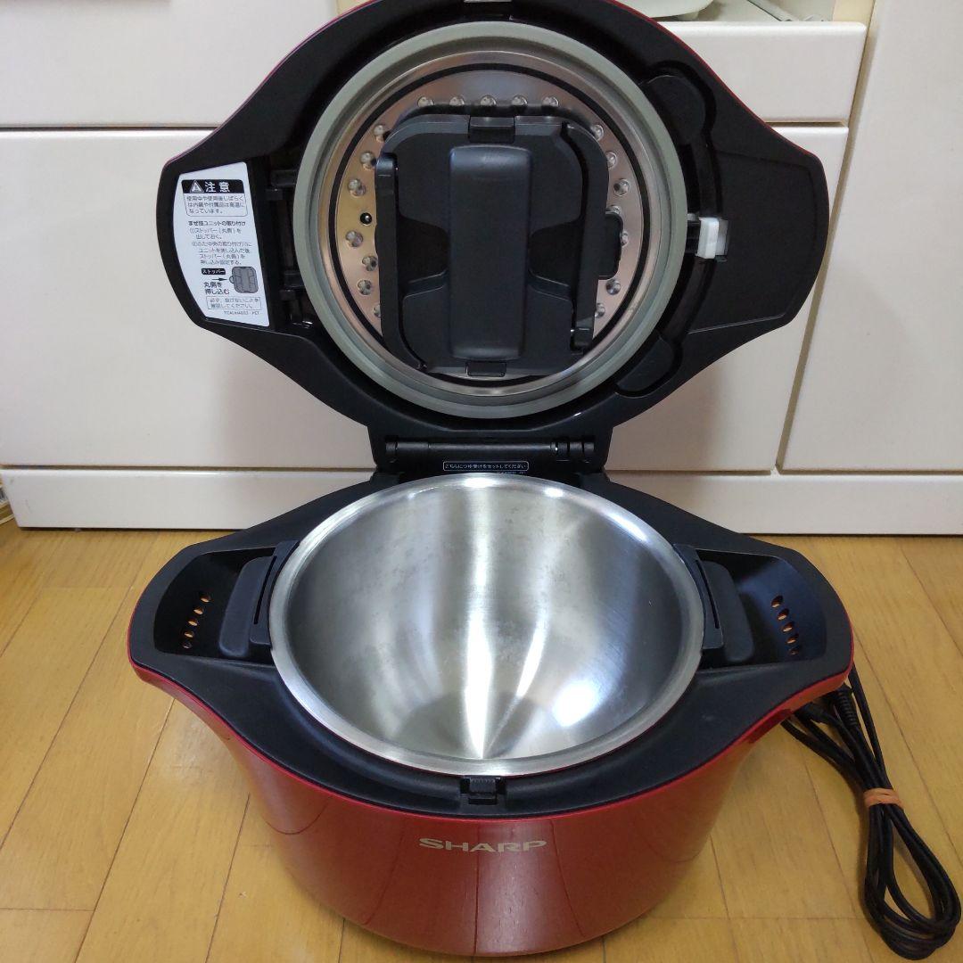 SHARP ヘルシオホットクック KN-HT24B-R 2019年製