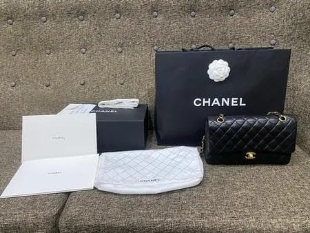 【極美品】CCシャネル⭐️ ブラック キルティング バッグ