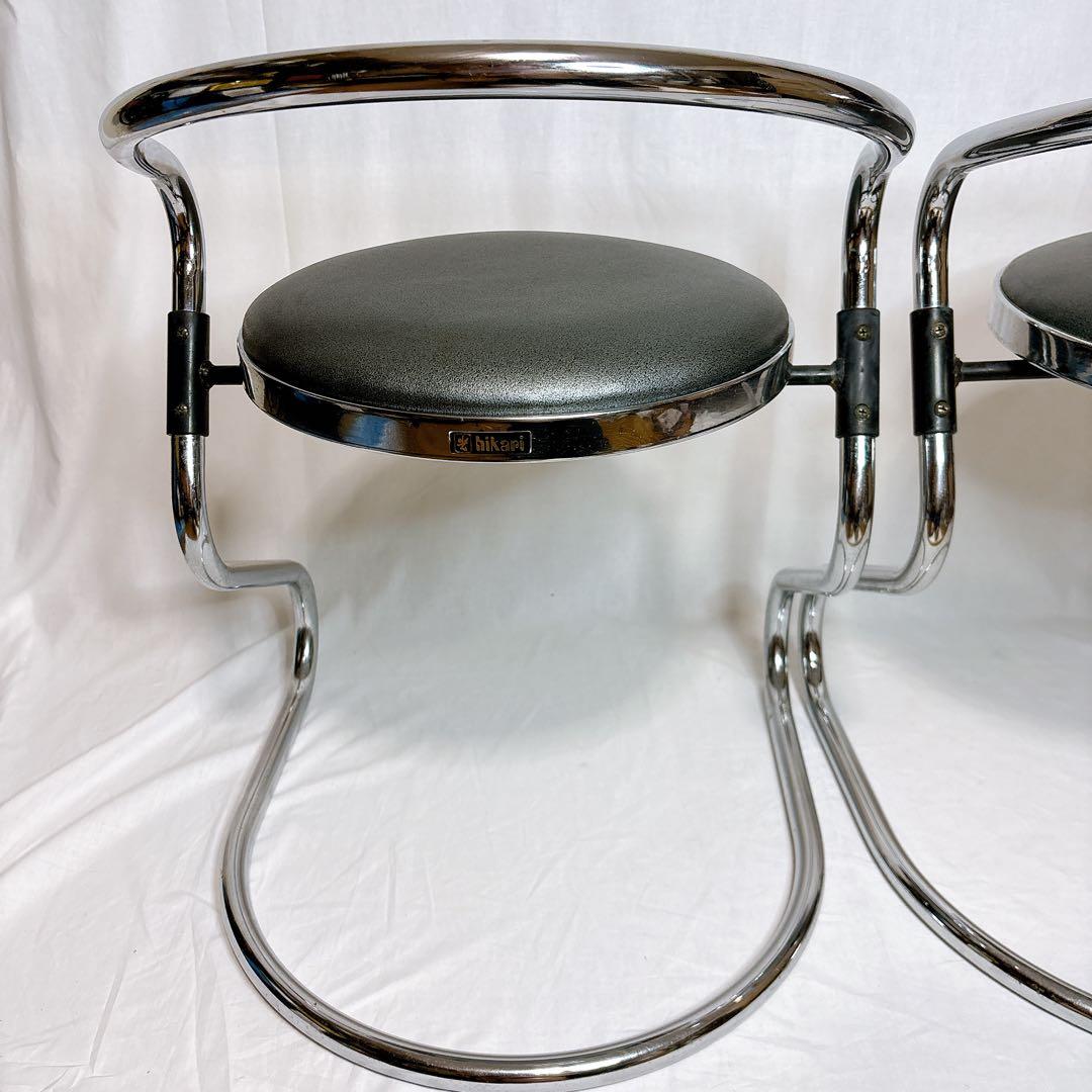 光製作所 hikari カンティレバーチェア　2脚セット