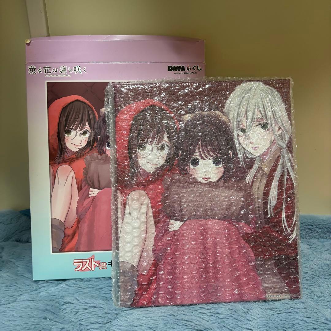 薫る花は凛と咲く DMMくじ アクリルブロック キャンバスボード