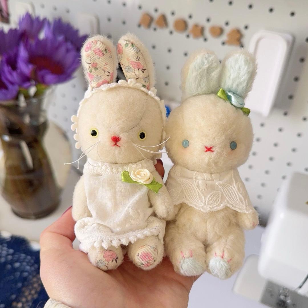 かわいいうさぎちゃん アーティストベア 海外作家様 ぬいぐるみ テディバニー