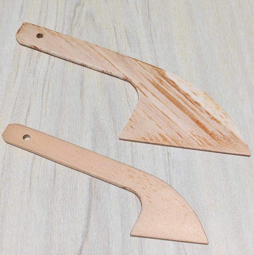 【希少】出羽ベラ ゴム無し 大一番、豆 2本セット