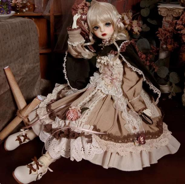 【新品】1/4 GEM of Dollディーラー製 宮廷ドレスセット