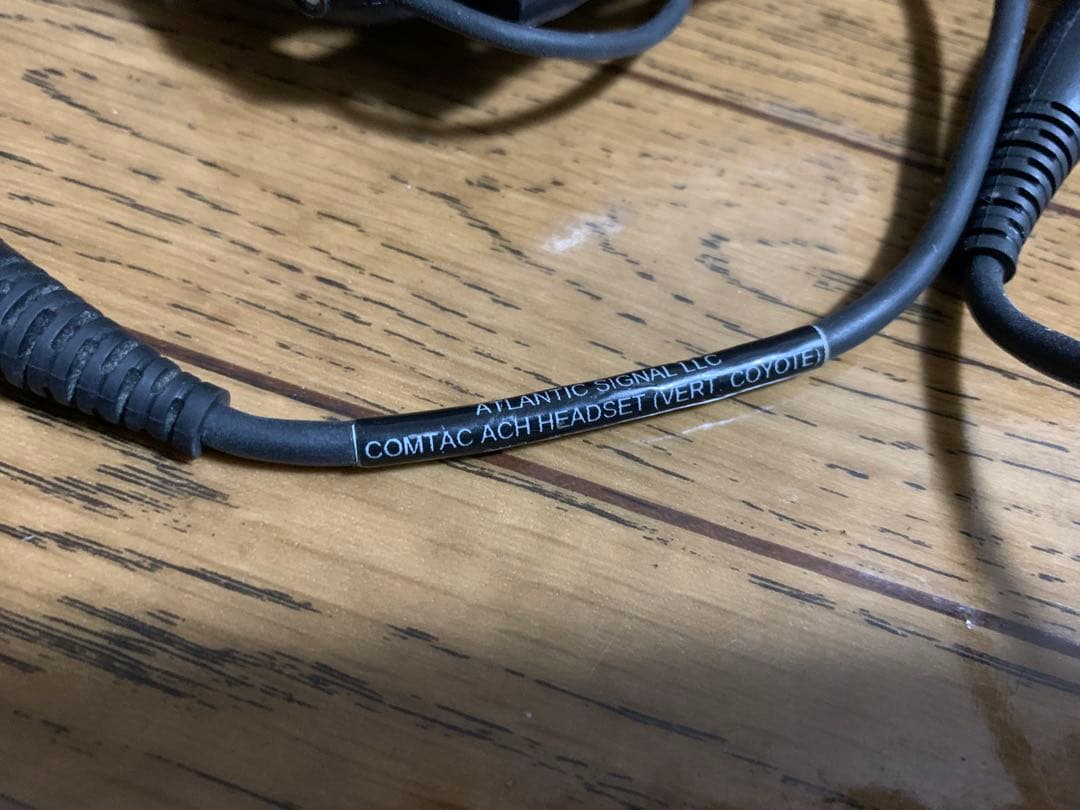 米軍放出品3M peltor comtac3 dual coyote 難あり