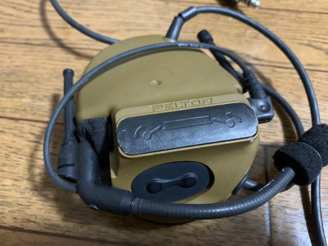 米軍放出品3M peltor comtac3 dual coyote 難あり
