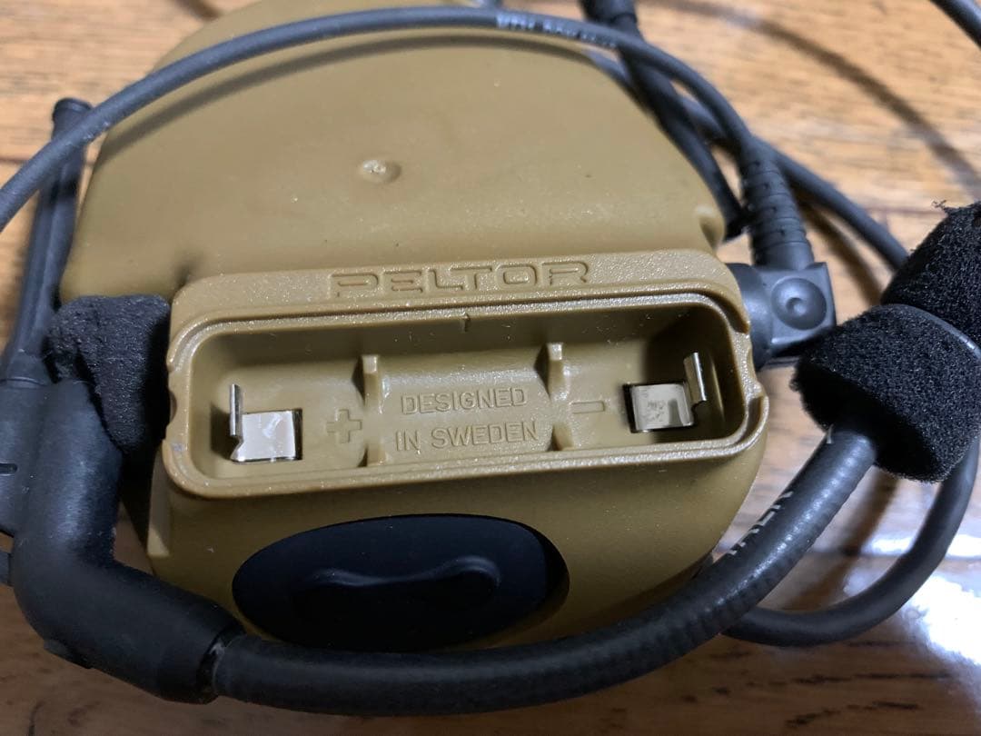 米軍放出品3M peltor comtac3 dual coyote 難あり