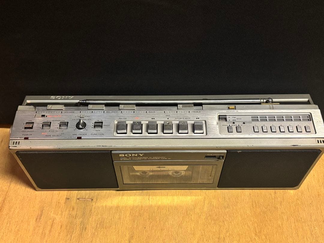 SONY★ソニー ラジカセ CFS-10/l 365★中古