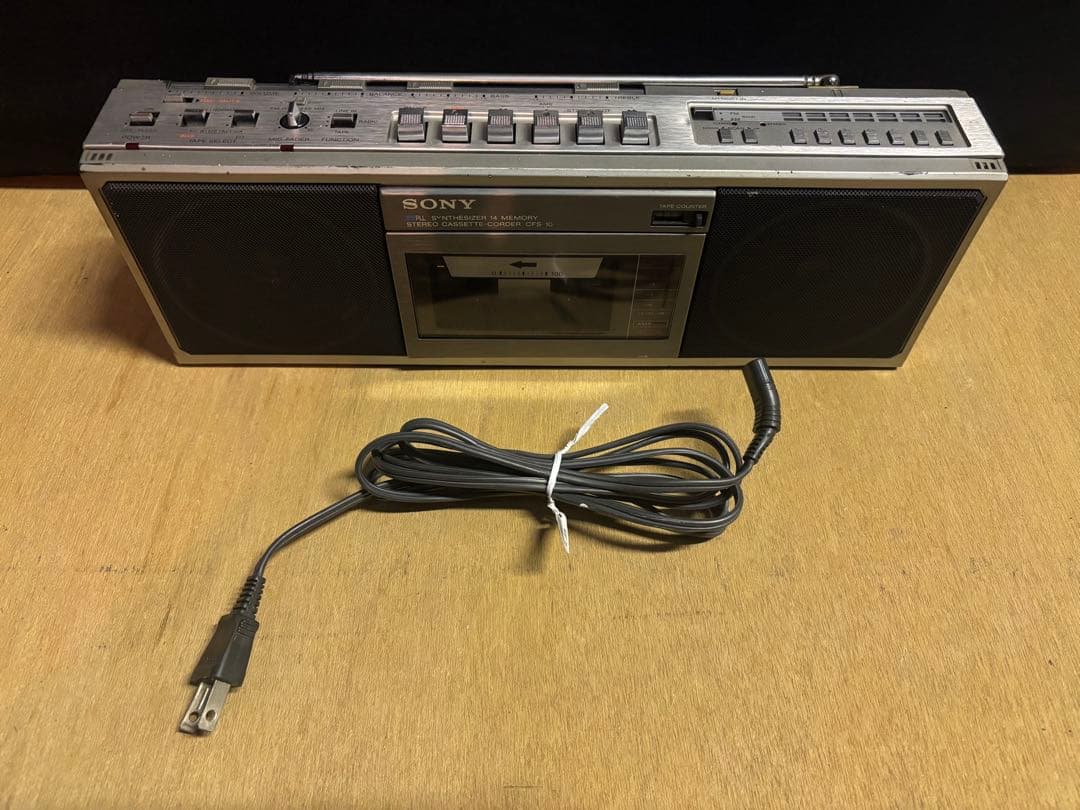 SONY★ソニー ラジカセ CFS-10/l 365★中古