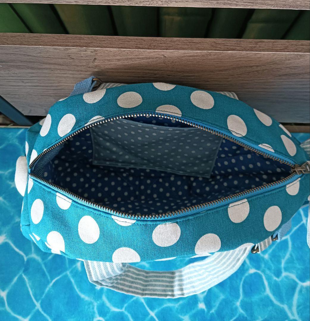 ふぐ　ショルダーバッグ　ポーチ　ハンドメイド　河豚
