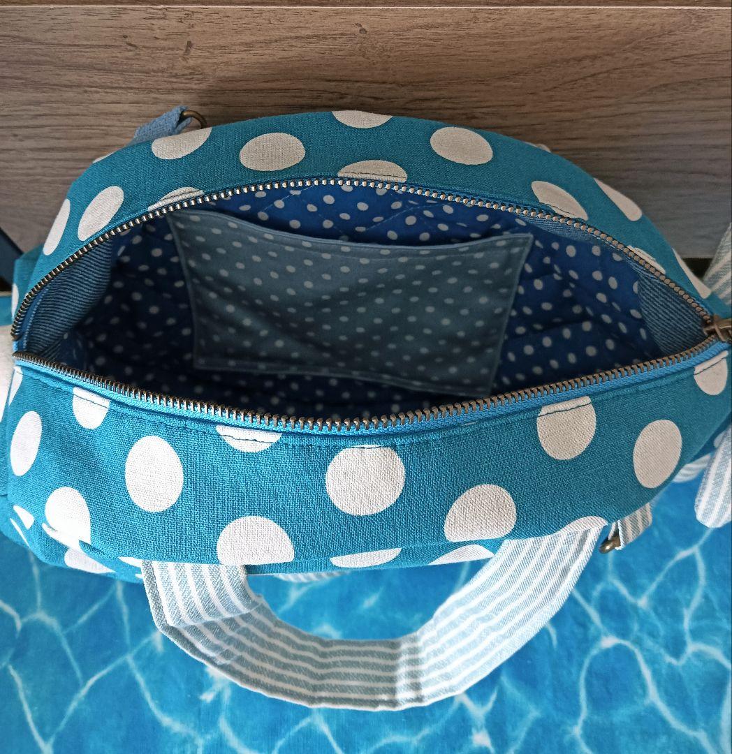 ふぐ　ショルダーバッグ　ポーチ　ハンドメイド　河豚