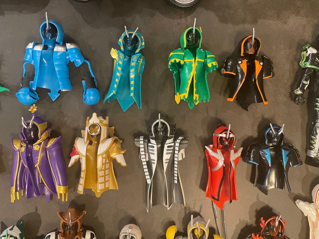 仮面ライダーゴースト着せ替え大量セット 本体・武器・パーカー多数 ※親指欠損あり