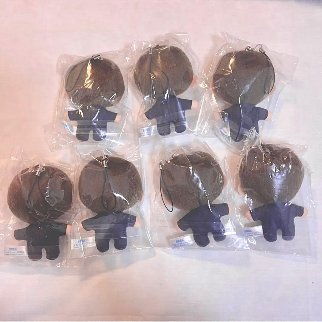 名探偵コナン セガラッキーくじ スーツ H賞 ぬいぐるみ 諸伏景光 7点