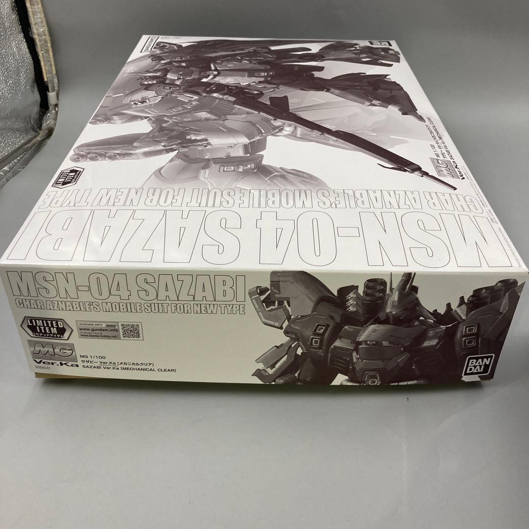 ★MG 1/100 サザビー νガンダム Ver.Ka メカニカルクリア セット