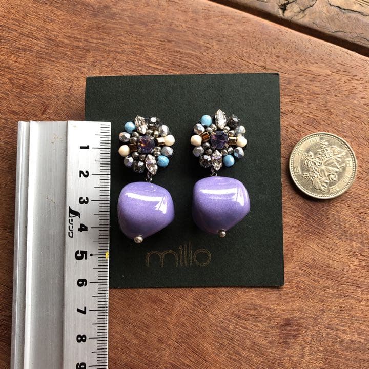 ピアス パール イヤリング　ビジュー　ロング