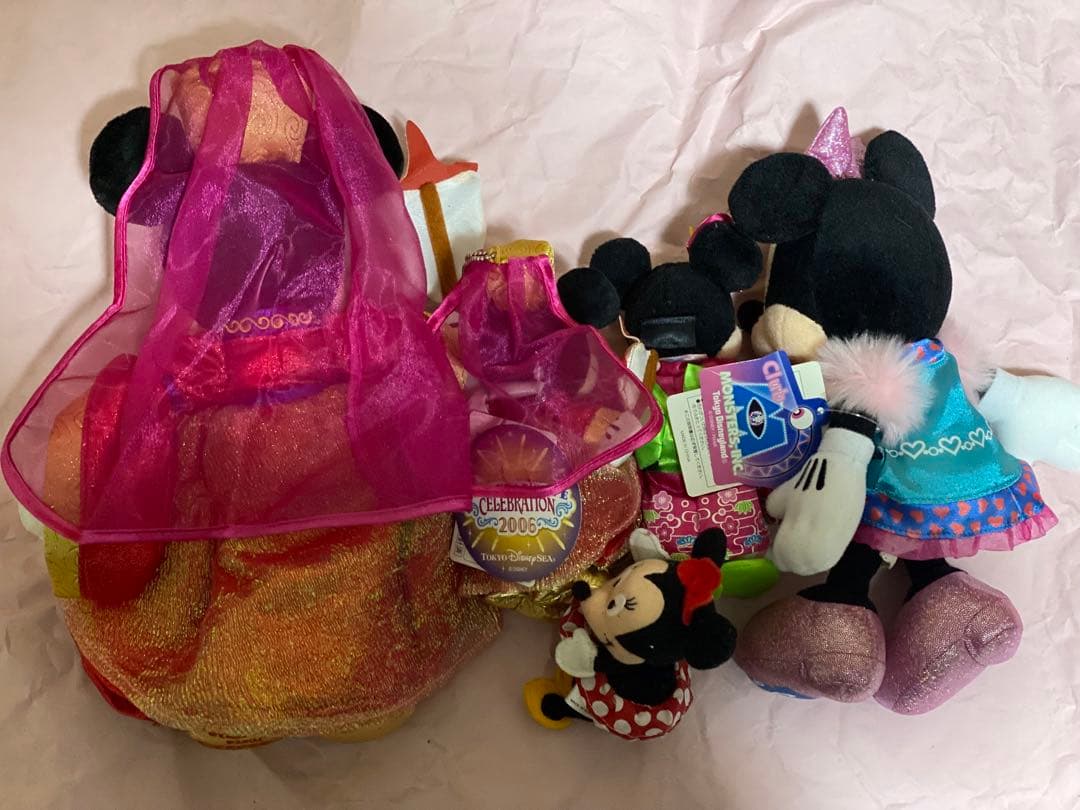 ミニー　ぬいぐるみ　ぬいぐるみバッジ　まとめ売り　ディズニーリゾート　tdr