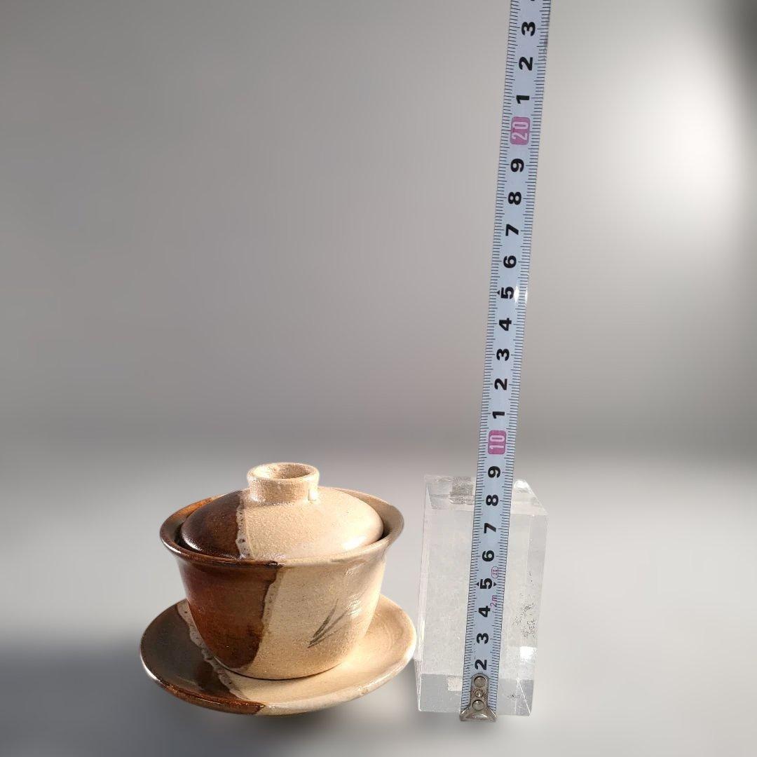 A1365-5/妙寛/掛け分け茶閉式茶碗6客/共箱/蓋茶碗/向付/蓋物/懐石道具