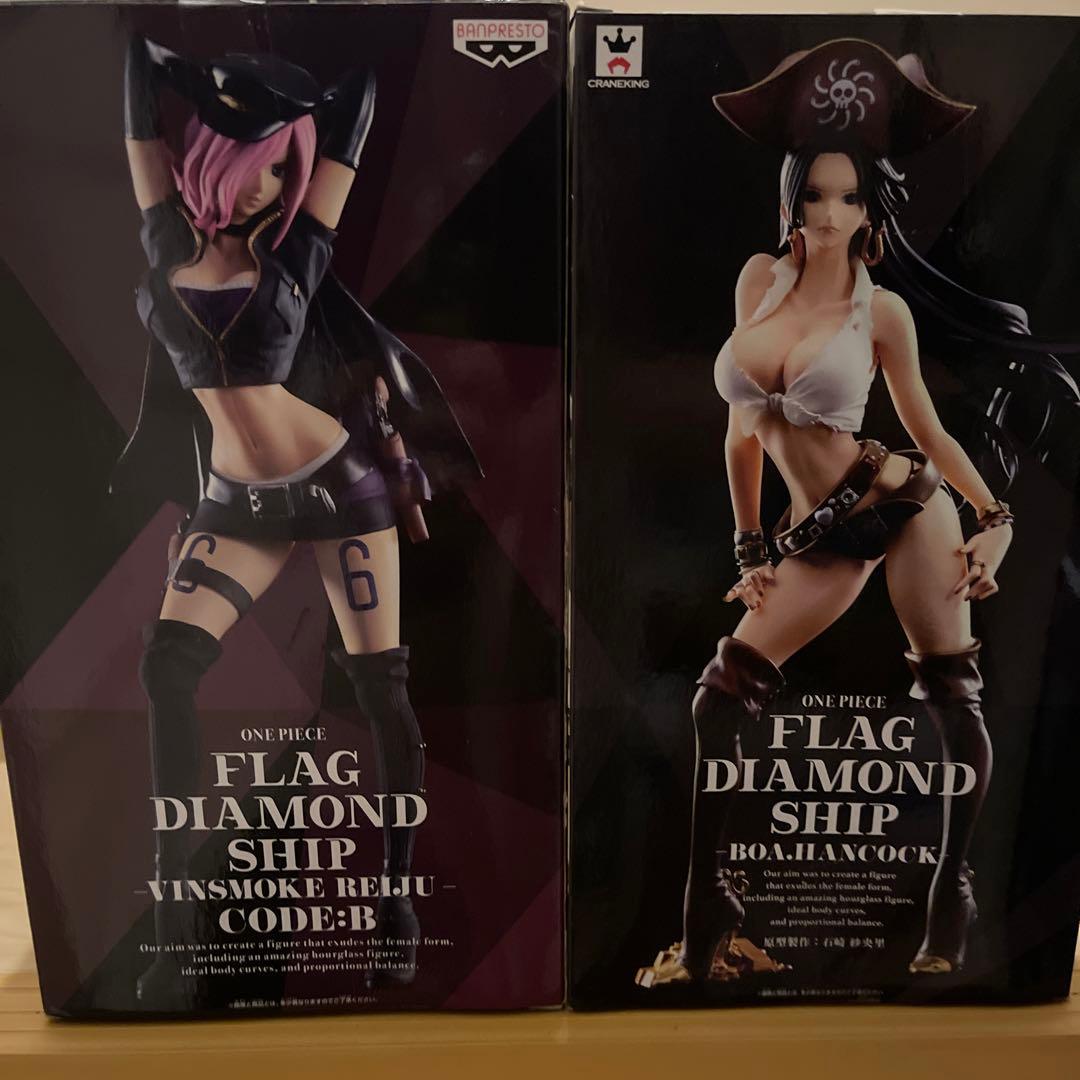 コミック・アニメ Vinsmoke Reiju HANCOOKFLAG DIAMOND SHIP