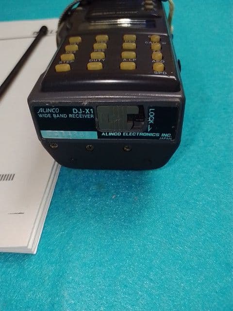 整備済 ワイドバンドレシーバー ALINCO DJ-X1 広帯域受信機