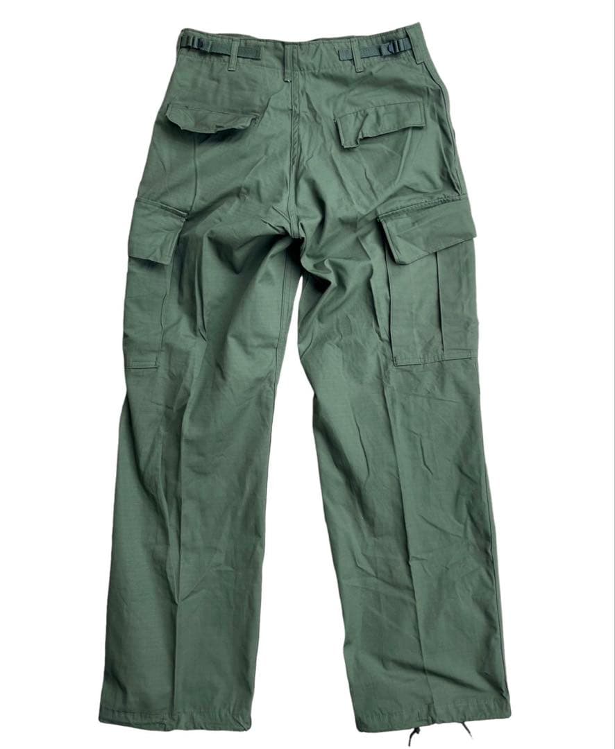 米軍ナム戦本物OG107ジャングルファティーグパンツ4thサイズS/R