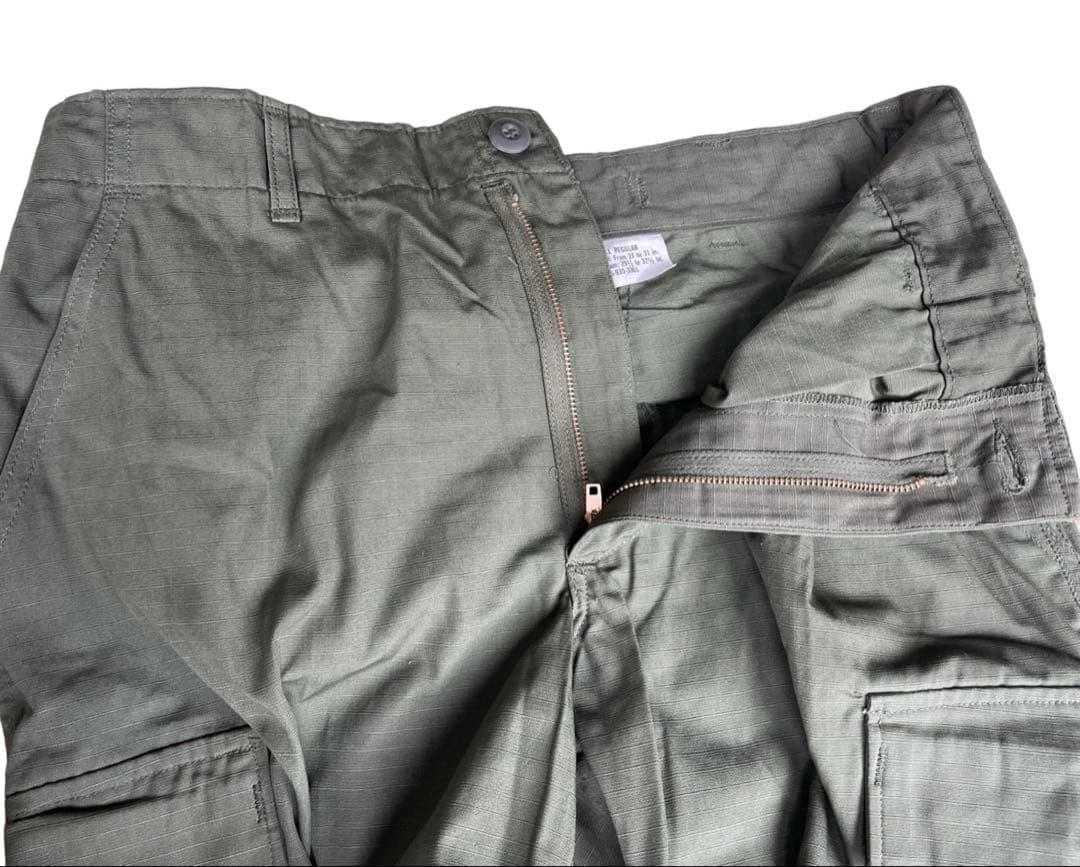 米軍ナム戦本物OG107ジャングルファティーグパンツ4thサイズS/R