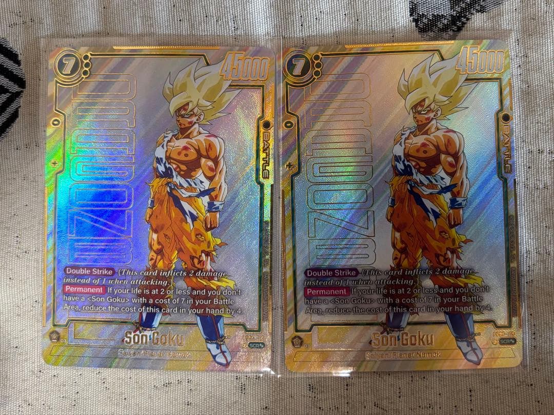 ドラゴンボール 超サイヤ人孫悟空 海外キラカード
