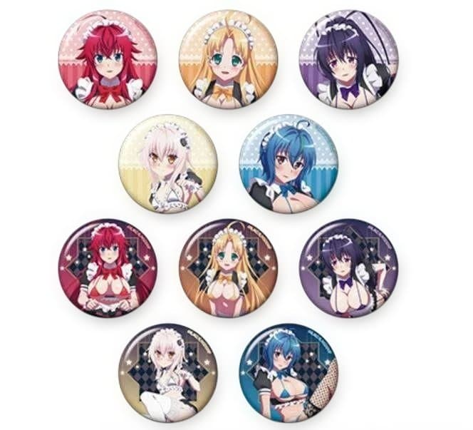 ハイスクールD×D HERO 缶バッジ セクシーメイド アーシア 16点