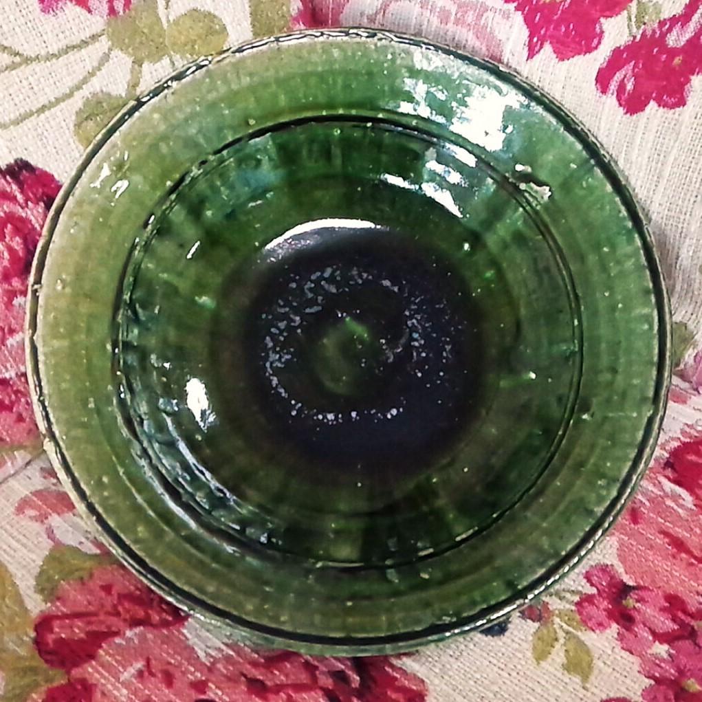 新品 作家さんの織部大鉢・盛皿