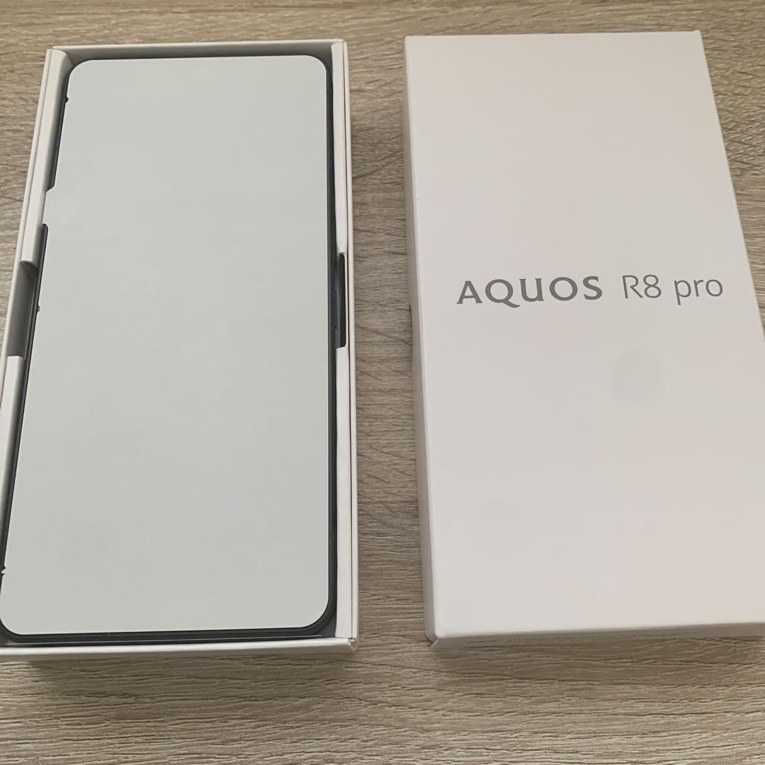 【新品未使用】 SHARP AQUOS R8 pro ブラック