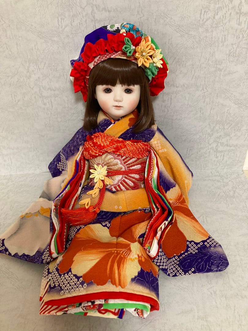 創作ビスクドール　『小春』　市松人形　創作人形 抱き人形