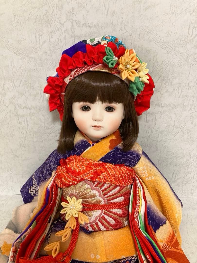 創作ビスクドール　『小春』　市松人形　創作人形 抱き人形