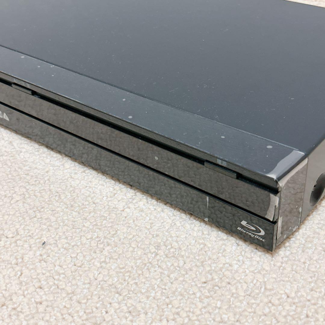 ●美品ブルーレイレコーダー●2番組録画　500G【REGZA】正面パネル新品級