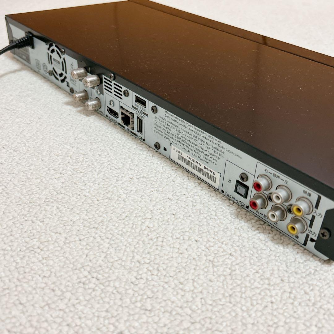 ●美品ブルーレイレコーダー●2番組録画　500G【REGZA】正面パネル新品級