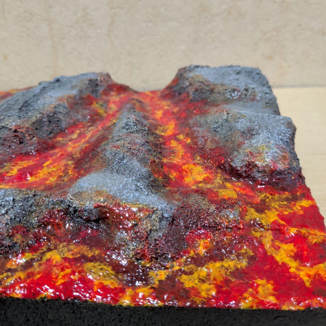ジオラマ　ジオラマベース　セット価格　地獄　火山　プロフ必読願います